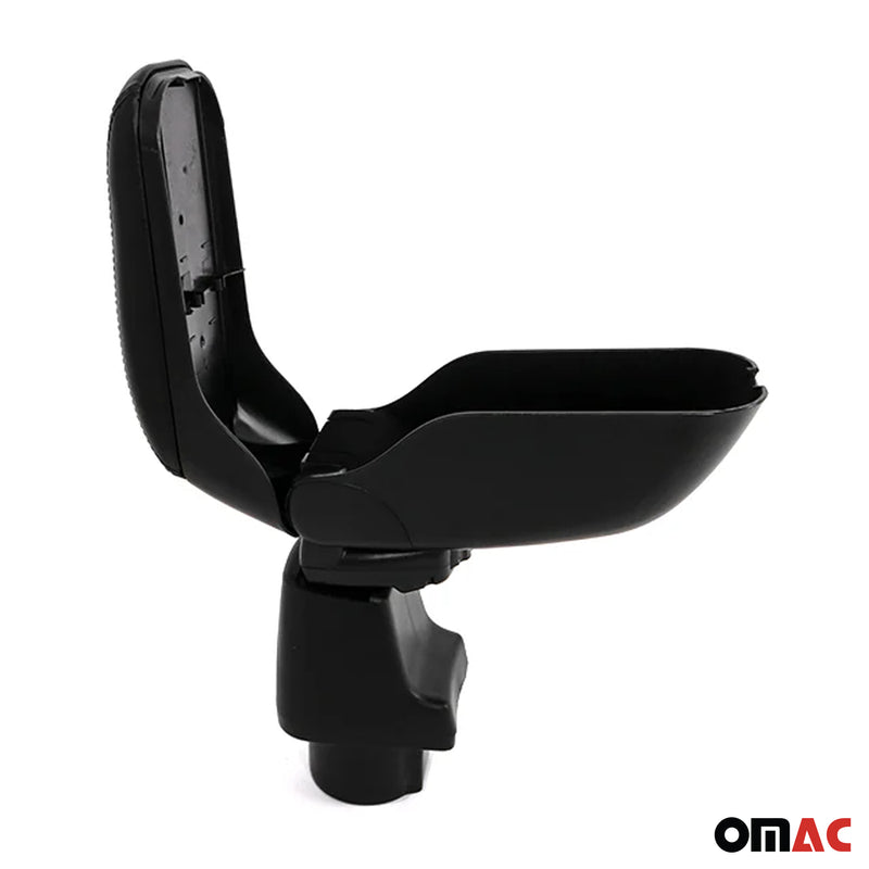 Mittelarmlehne Armlehne für Dacia Duster 2010-2018 PU-Leder ABS Schwarz