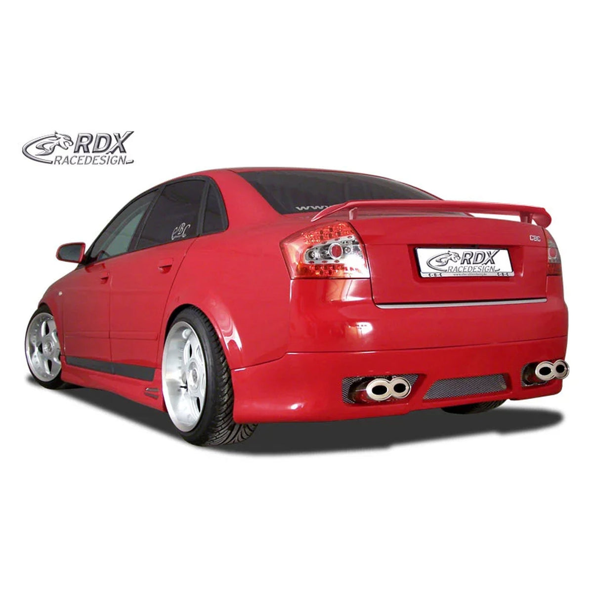 RDX Heckspoiler für Audi A4 Limousine B6/8E 2001-2004 Polyurethan TÜV
