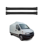 Dachträger Grundtäger für Fiat Ducato 2006-2026 75kg Aluminium Schwarz 2 tlg