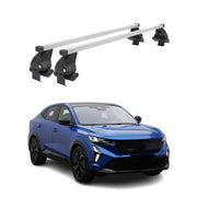 Menabo Dachträger Grundträger für Renault Rafale E-Tech 2024-2025 Stahl Grau 2x