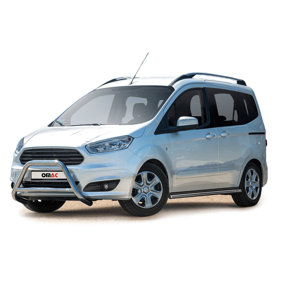 Frontbügel Frontschutzbügel Für Ford Courier 2014-2018 Stahl Silber Mi - OMAC DE
