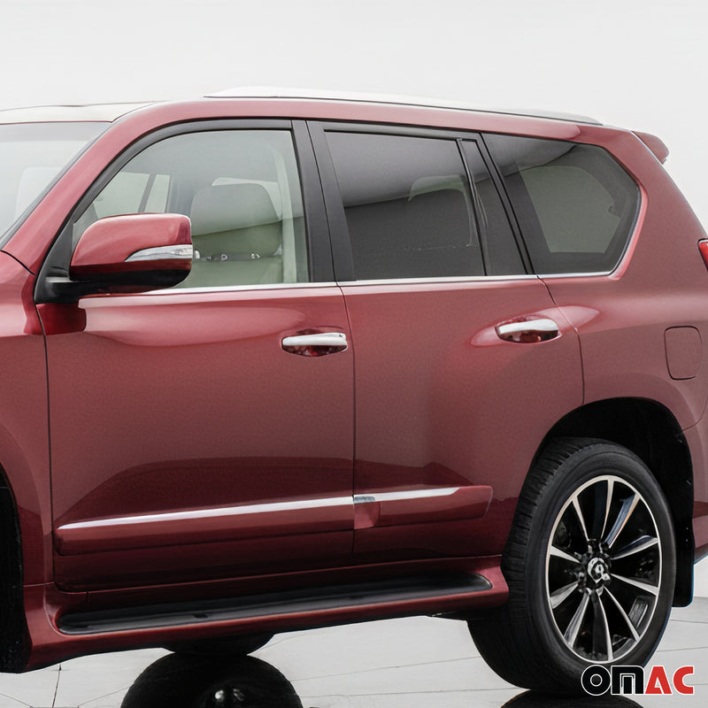 Fensterleisten Zierleisten für Toyota Land Cruiser Prado 2009-2023 Edelstahl 6x
