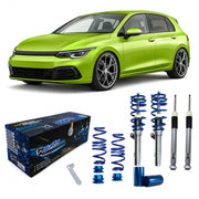 JOM BlueLine Gewindefahrwerk für VW Golf 8 2019- HA Mehrlenker 1100kg