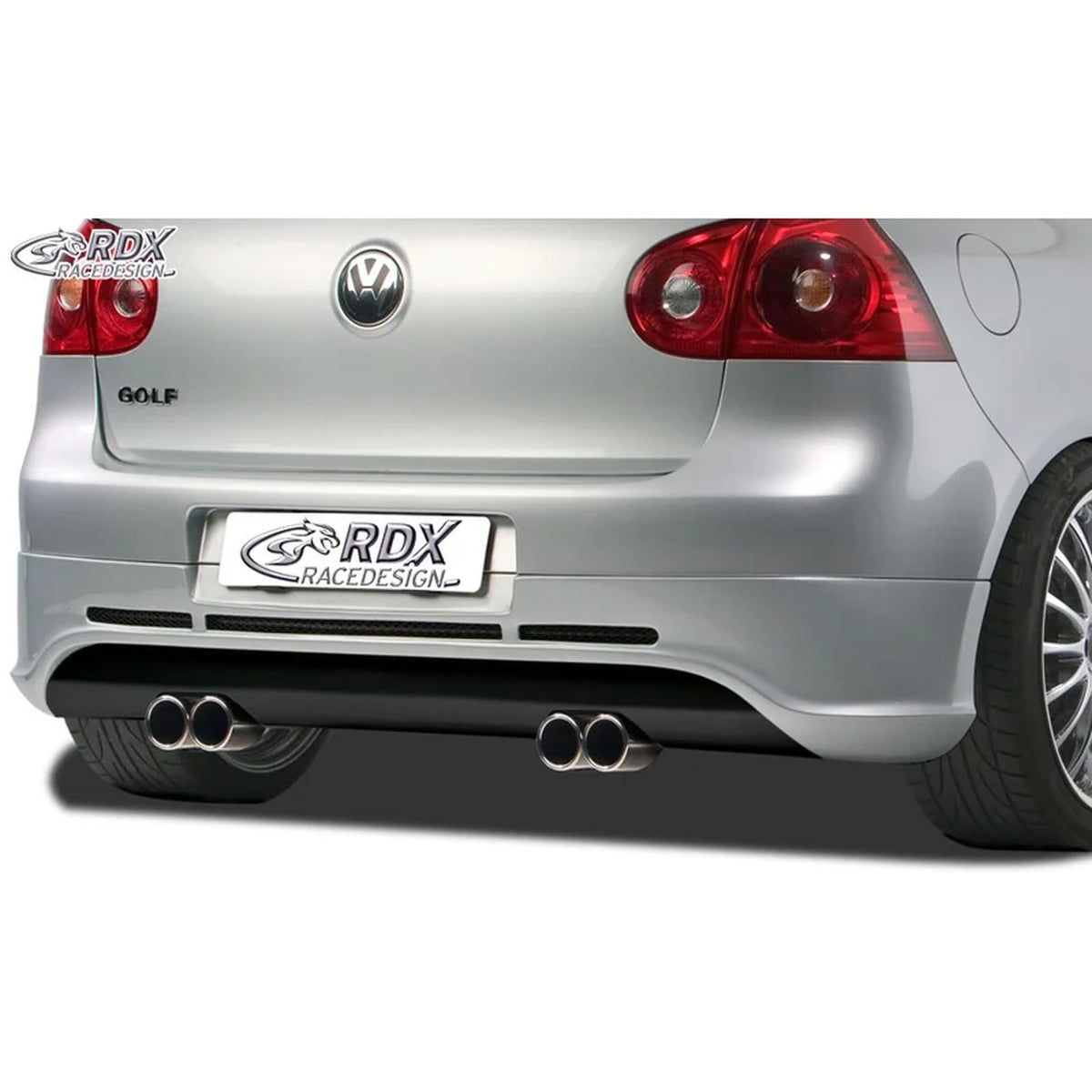 RDX Heckschürzenansatz für VW Golf V Schrägheck 2003-08 Auspuff Links/Rechts