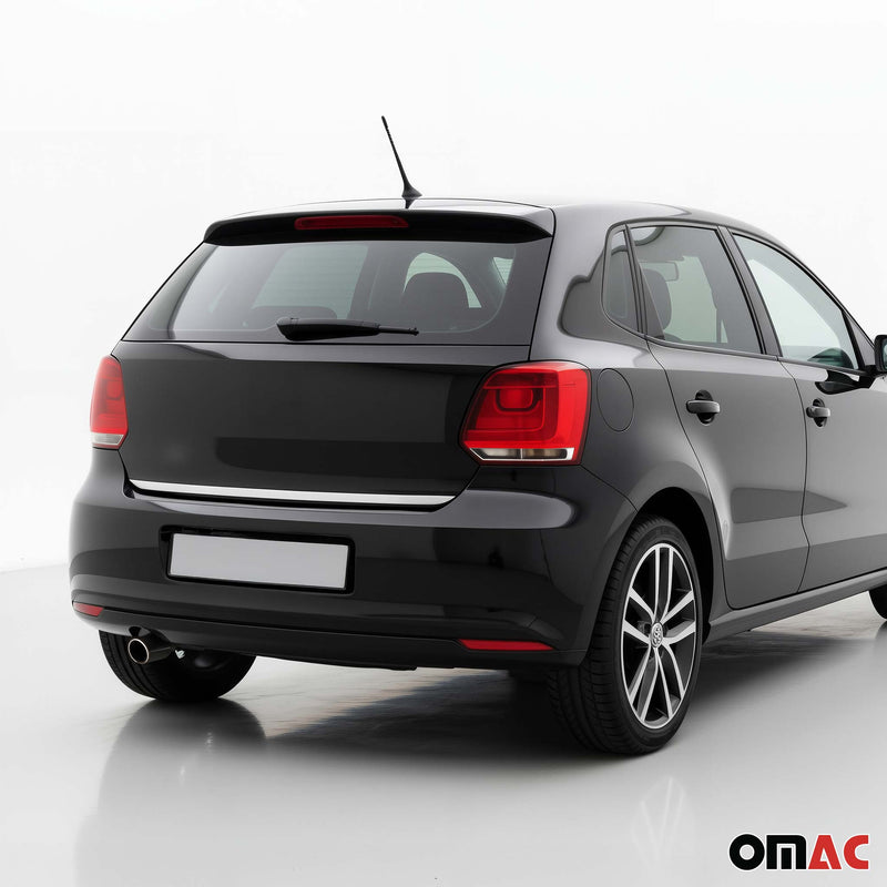 Kofferraumleiste Heckklappe Leiste für VW Polo 6R 2009-2017 Edelstahl Chrom