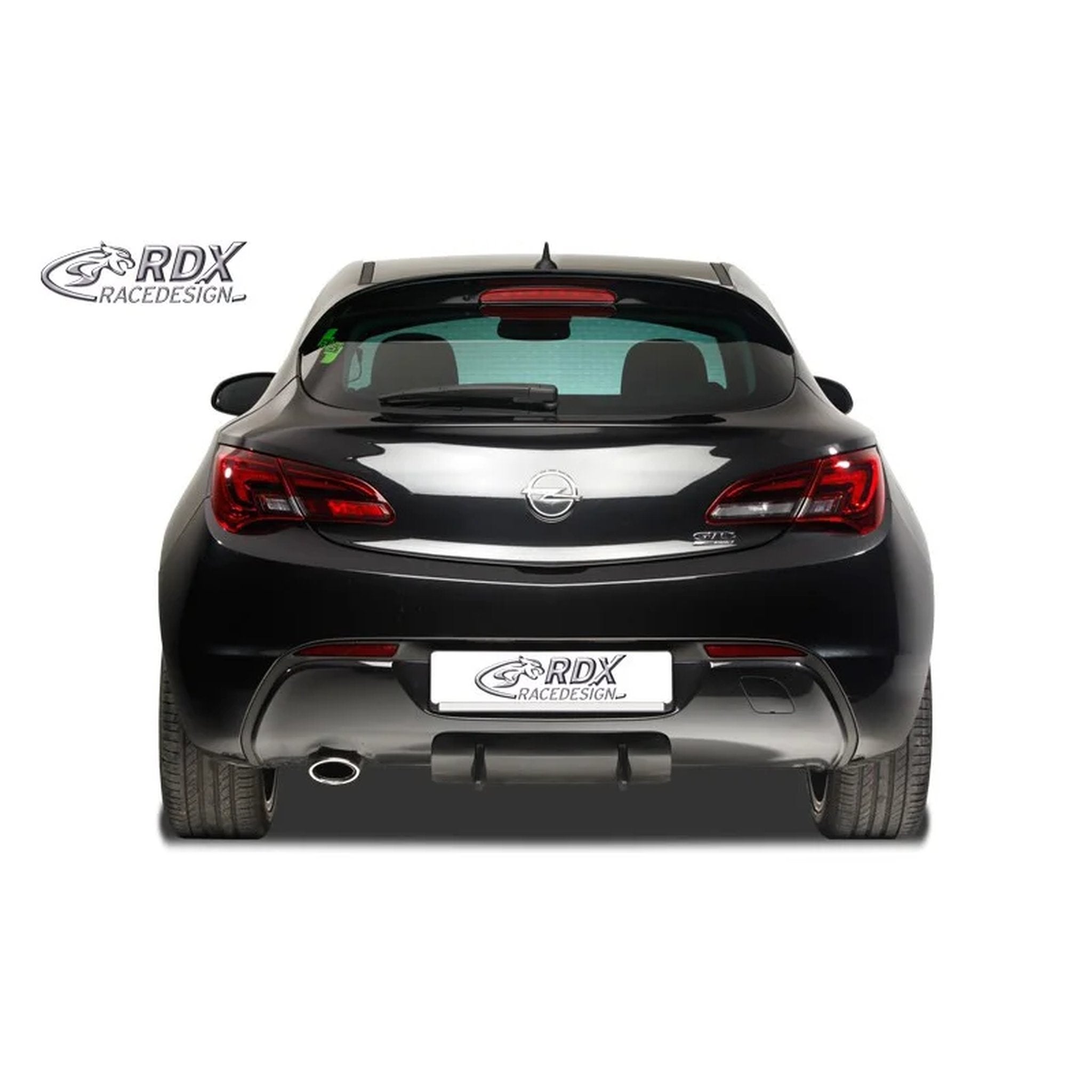 RDX Heckschürzenansatz Diffuser U-Diff für Opel Astra J GTC 2009-15