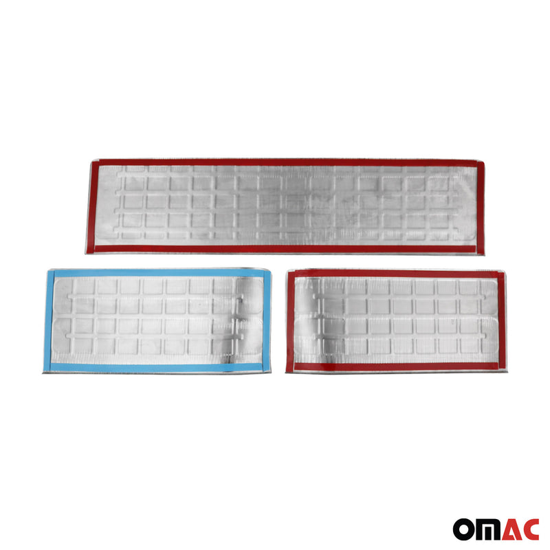 Einstiegsleisten Türschweller für Citroen Jumpy 2016-2025 Edelstahl Silber 3tlg