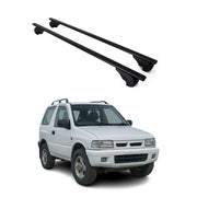 Dachträger Grundtäger für Ford Maverick 1993-2007 75kg Metall Schwarz 2 tlg