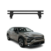 Menabo Dachträger Grundtäger für Citroen C5 X 2022-2025 50kg Alu Schwarz 2 tlg