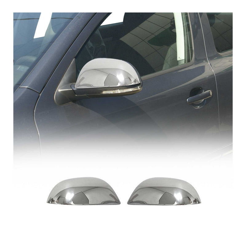 Spiegelkappen Spiegelabdeckung für Skoda Octavia Superb 2009-2013 Edelstahl