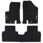 Velours Fußmatten für Hyundai ix20 2010-2019 Autoteppich Automatten Schwarz 3tlg