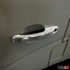 Türgriff Blende Türgriffkappen für Nissan NV400 2010-2021 Edelstahl Silber 8tlg