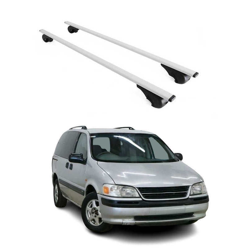 Dachträger Grundtäger für Opel Sintra 1996-1999 75kg Metall Silber 2 tlg