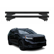 Menabo Dachträger Grundtäger für Honda Pilot IV 2023-2026 Aluminium Schwarz 2x