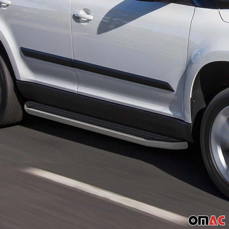 Trittbretter Seitenschweller für Skoda Yeti 2009-2024 ABE Alu