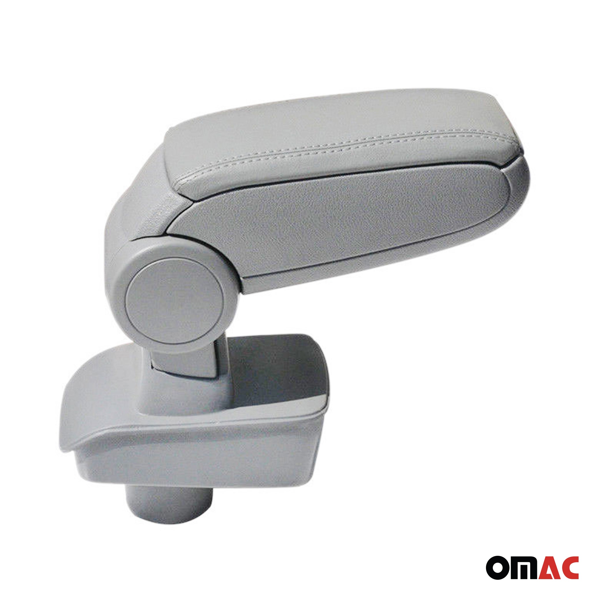 Mittelarmlehne Armlehne Mittelkonsole für Ford Fiesta 6 2008-2017 PU-Leder Grau