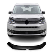 Motorhaube Deflektor Insekten Steinschlagschutz für VW Caddy 2020-2026 Dunkel