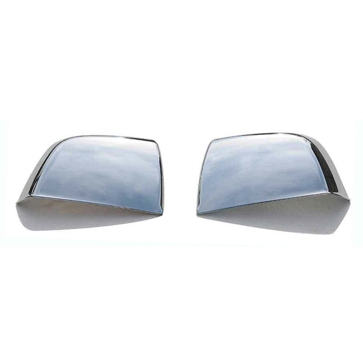 Spiegelkappen Spiegelabdeckung für Opel Combo D 2012-2019 Chrom ABS Silber 2tlg