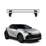 Menabo Dachträger Grundträger für Toyota C-HR mk2 2024-2026 Alu Grau 2tlg