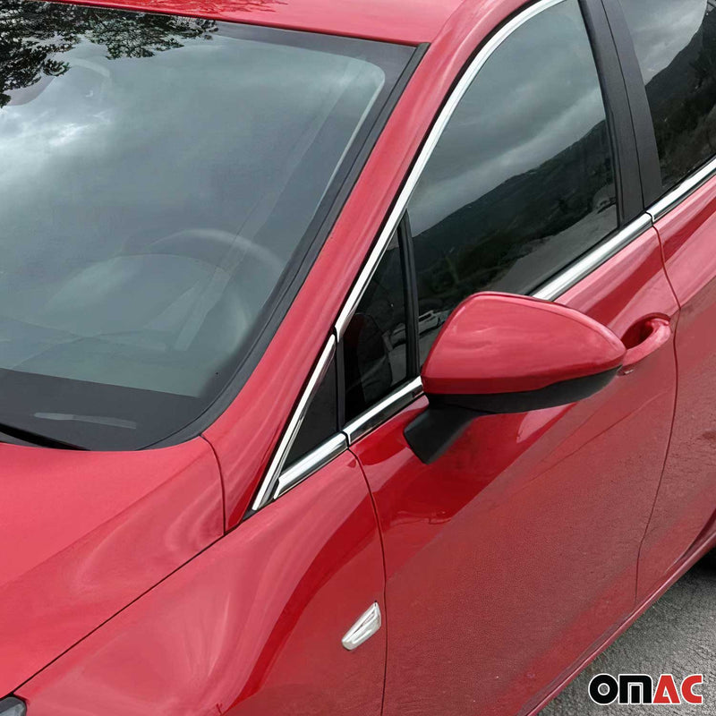 Fensterleisten Zierleisten für Opel Astra K Schrägheck Edelstahl Chrom 16tlg