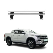 Menabo Dachträger Grundträger für VW Amarok mk2 2023-2026 Alu Grau 2tlg