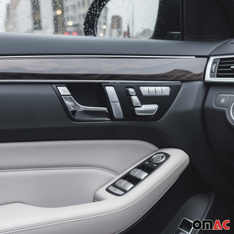 Sitzverstellung Abdeckung für Mercedes GLA CLA GLE GLS A B C E Klasse Chrom