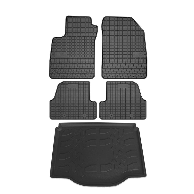 2013-2022 Chevrolet Trax / Buick Encore Fußmatten & Kofferraumwanne Set Schwarz