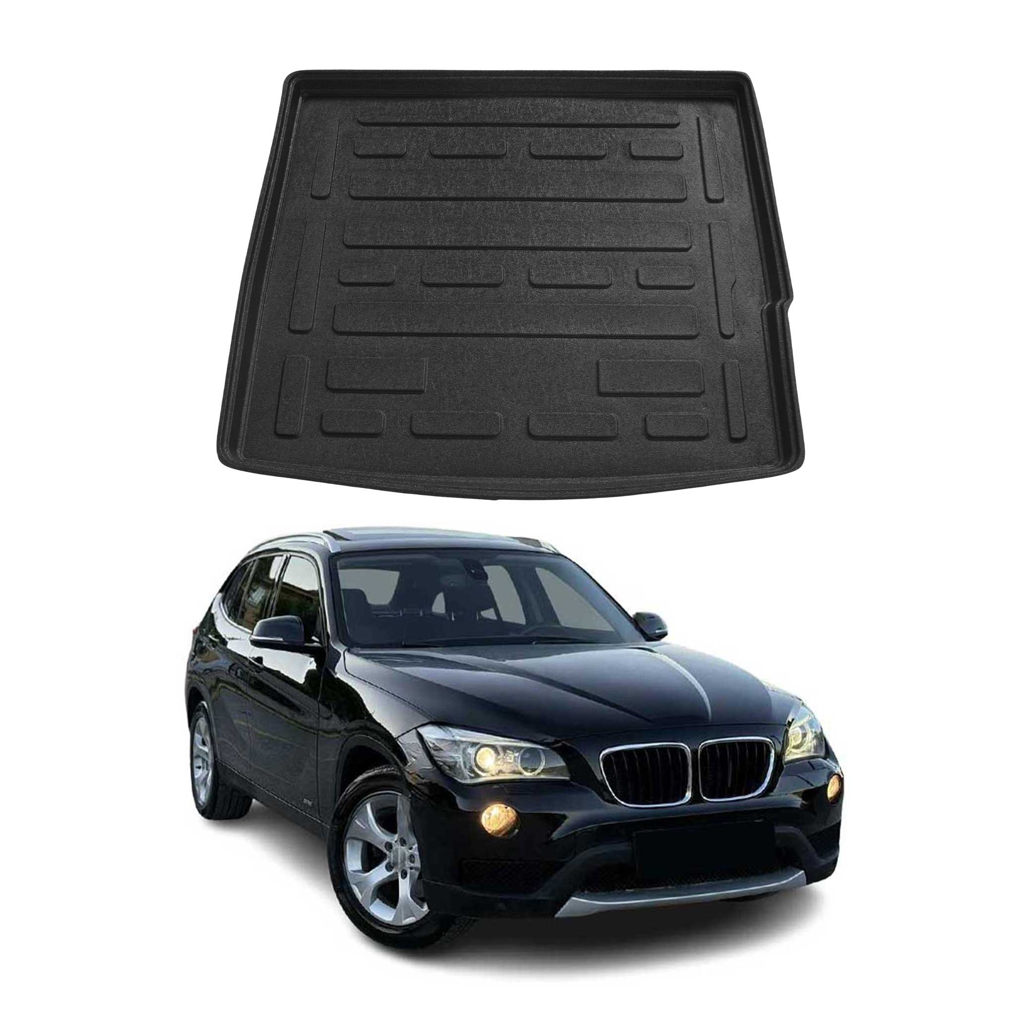 Kofferraumwanne Laderaumwanne für BMW X1 E84 2009-2015 Gummi TPE Schwarz