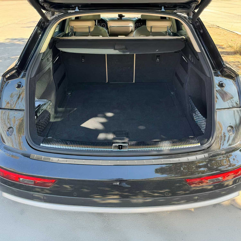 Ladekantenschutz Stoßstangenschutz für Audi Q5 FY 2017-2024 Edelstahl Silber