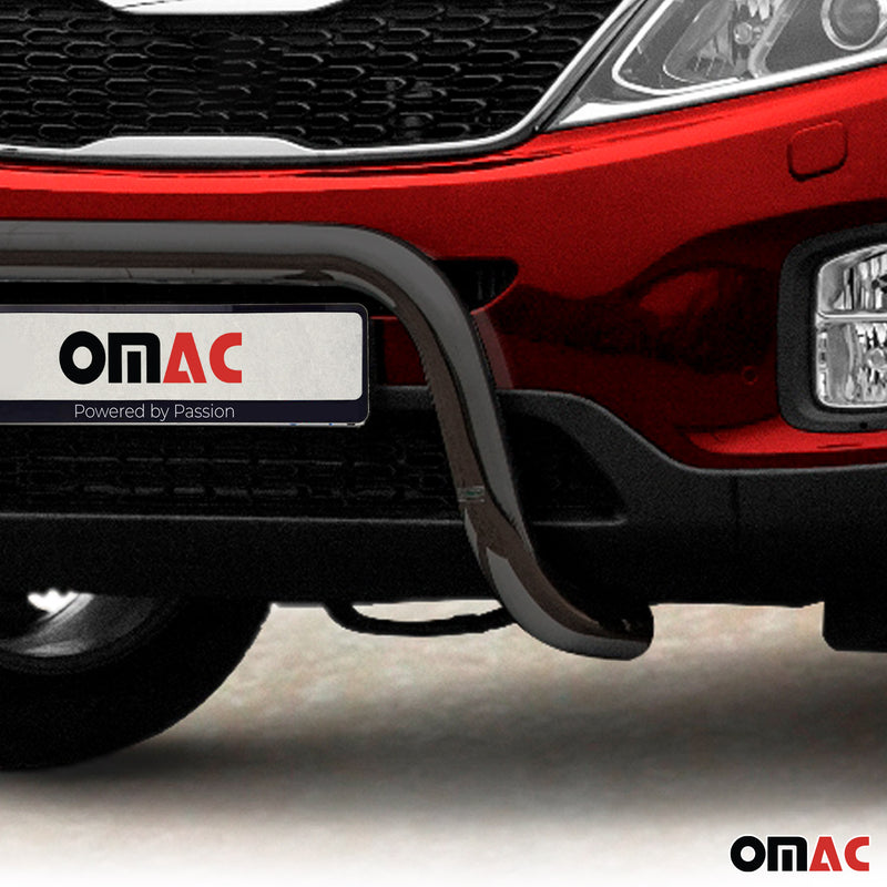 Stahl Frontbügel Frontschutzbügel für Kia Sorento 2012-2015 mit ABE Schwarz