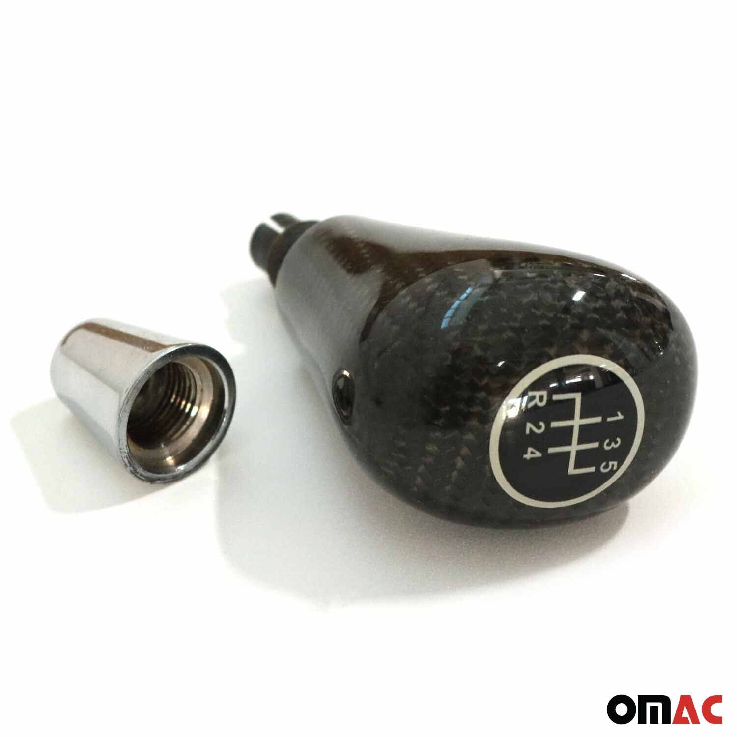Schaltknauf für Mercedes W202 C208 C209 W210 W211 W220 R170 Carbon 5 Gang