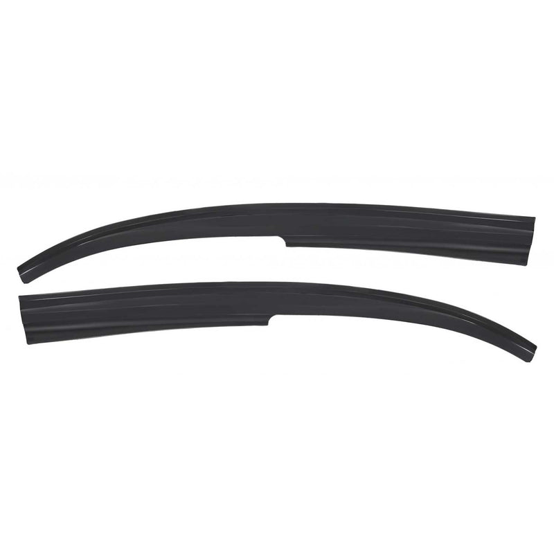 2x Windabweiser Regenabweiser für Renault Kangoo 2008-2019 Acryl Dunkel
