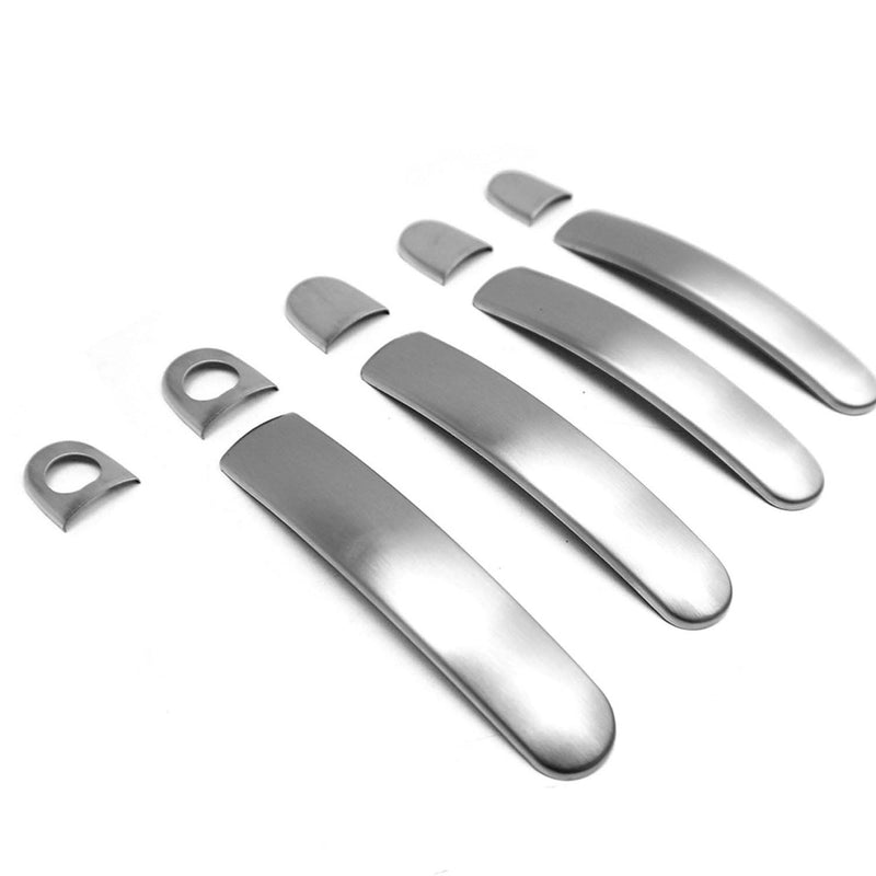 Türgriff Blende Türgriff Chrom für VW Up 2011-2025 Gebürstet Silber 8x