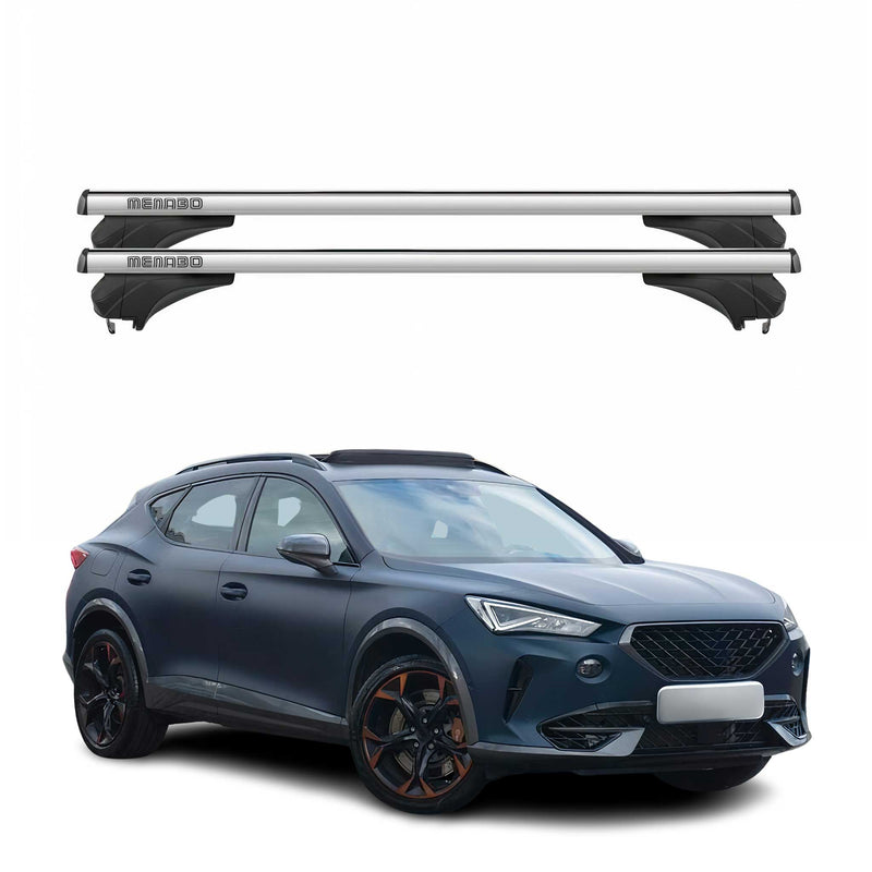 Menabo Dachträger für Cupra Formentor 2020-2024 Pre-FL Aluminium Silber 2 tlg
