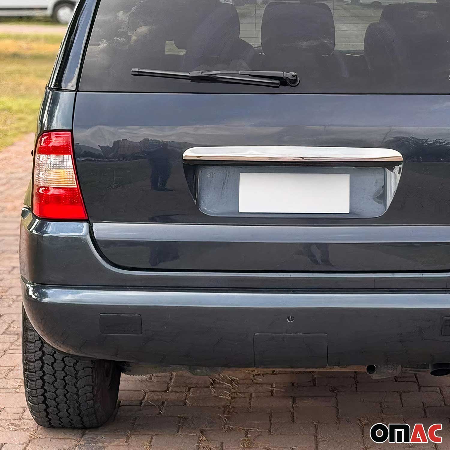Heckklappe Kofferraumöffner Griff für Mercedes ML W163 1998-2005 Edelstahl Chrom