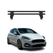 Menabo Dachträger Grundtäger für Ford Fiesta ST-Line 2018-2023 50kg Alu Schwarz