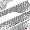 Door sill strips door protection strips for Fiat Doblo 2010-2024 stainless steel 4 pieces