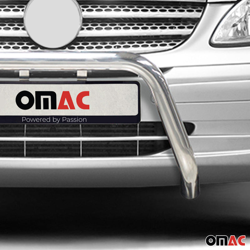 Stahl Frontbügel Frontschutzbügel für Mercedes Vito W639 2003-10 ABE ø63 Silber