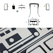 Innenraum Dekor Cockpit für Citroen Jumper 2002-2006 Piano Schwarz Optik 10tlg