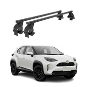 Menabo Dachträger Grundträger für Toyota Yaris Cross 2021-2026 Stahl Schwarz 2x