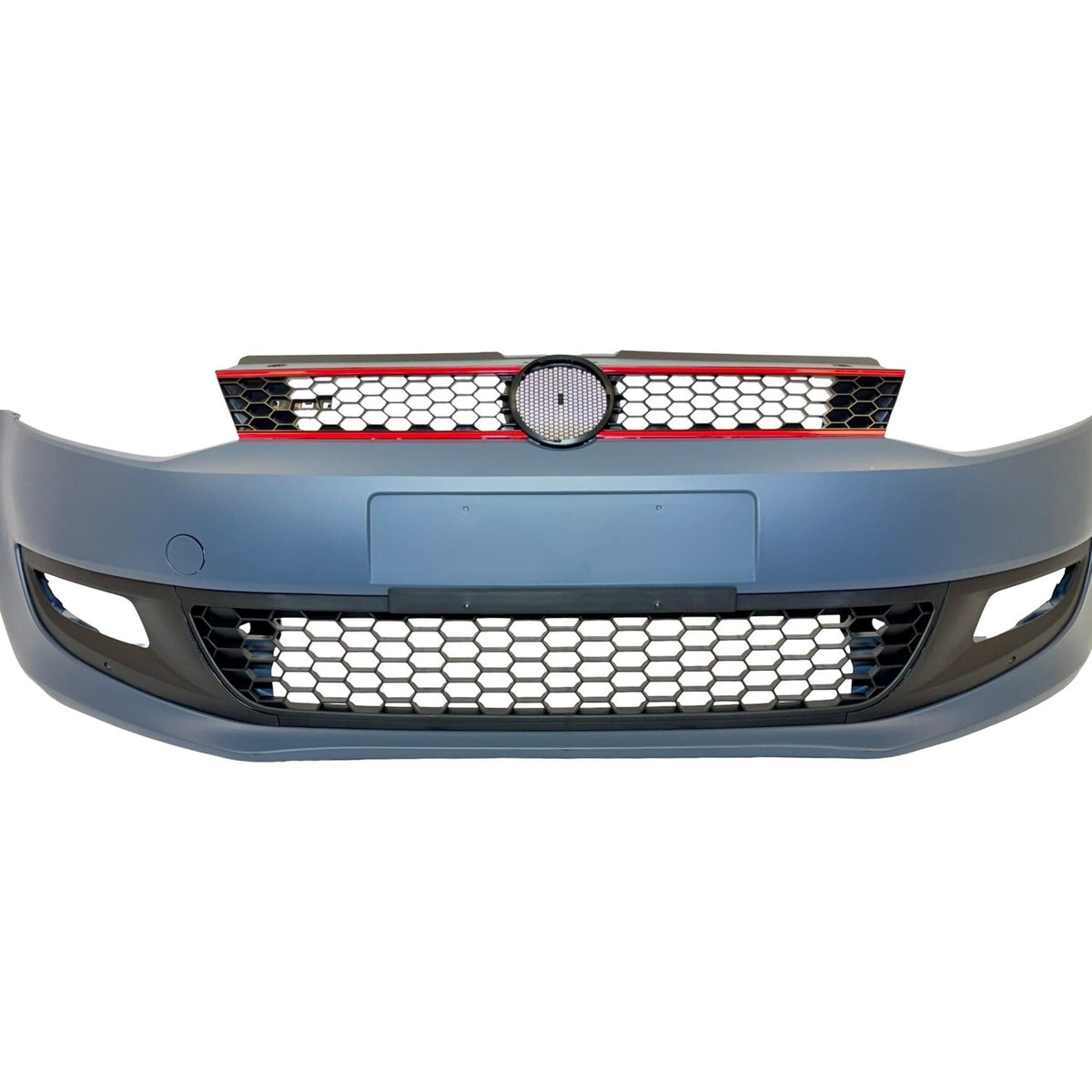 JOM Frontstoßstange für VW Polo 5 6R 2008-2014 Sport-Design Wabengitter mit ABE
