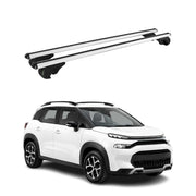 Dachträger Grundträger für Citroen C3 Aircross I 2017-2024 TÜV Alu Silber 2x