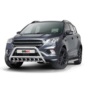 Edelstahl Frontschutzbügel für Ford Kuga II 2017-2019 FL mit ABE Silber Schutz