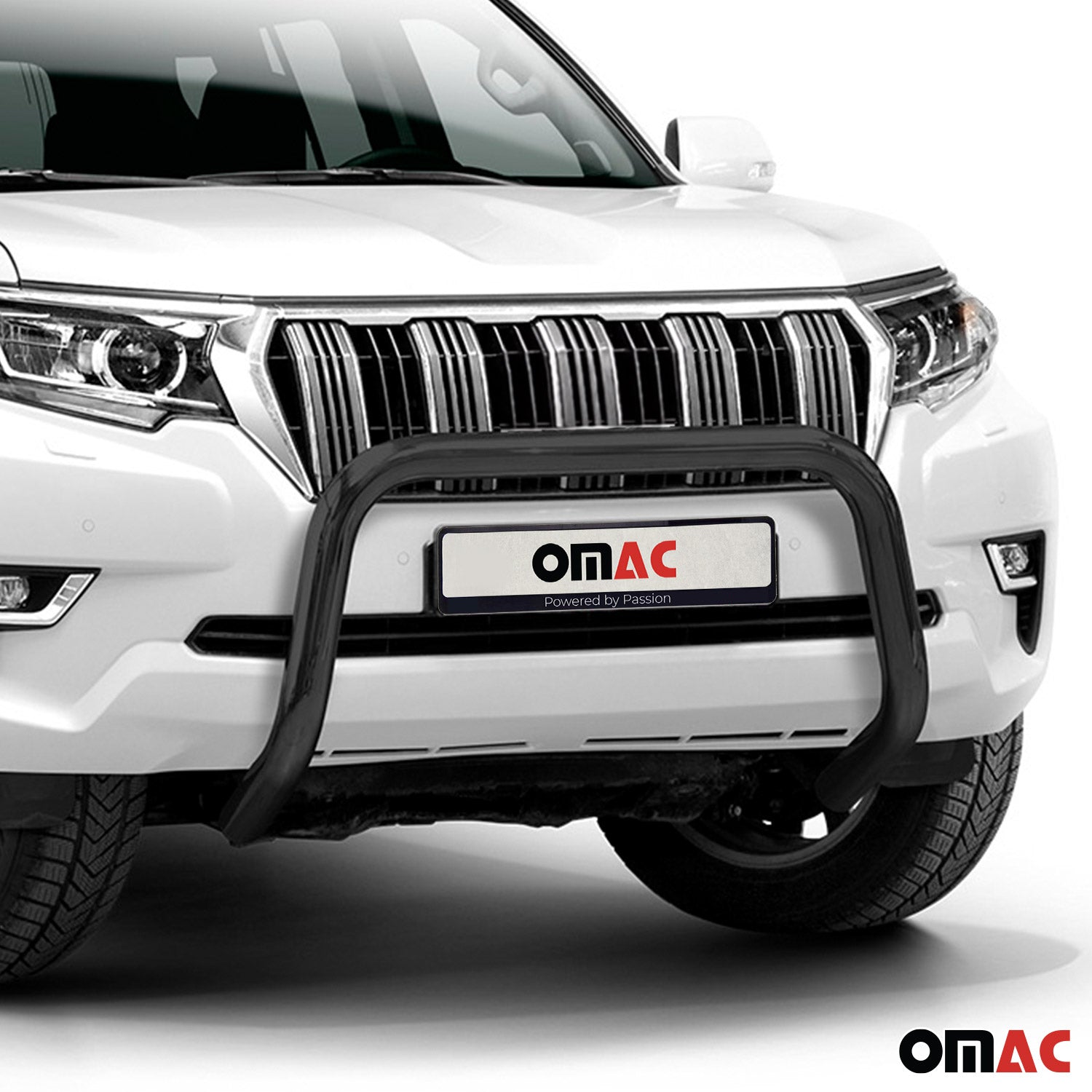 Frontbügel Frontschutz für Toyota Land Cruiser J15 2019-23 ABE Stahl Schwarz