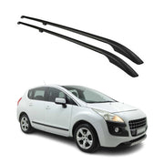 Dachreling Dachgepäckträger Relingträger für Peugeot 3008 2009-2016 Alu Schwarz