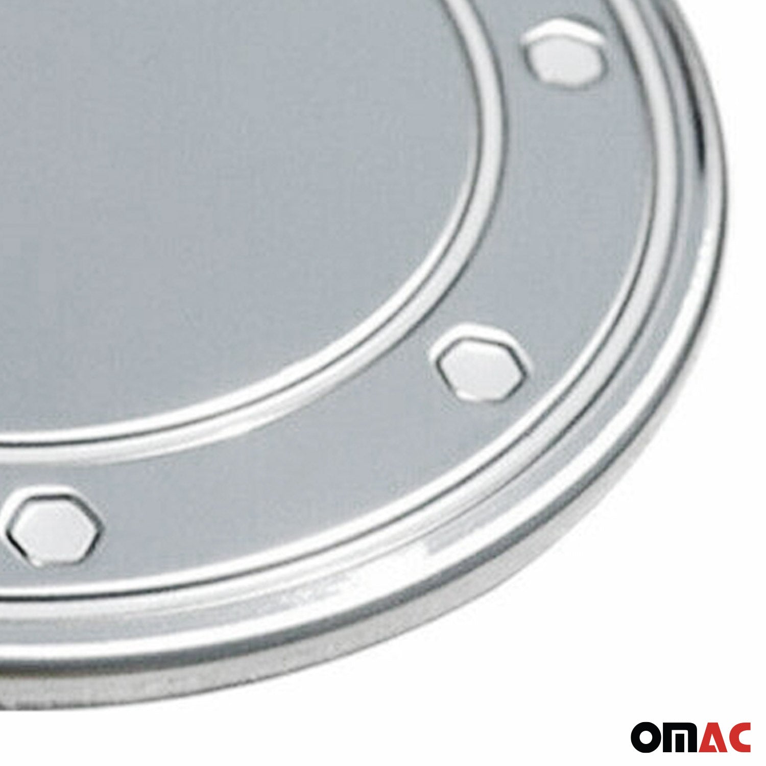 Tankdeckel Blenden Tankverschluss für VW Golf 1997-2003 Edelstahl Chrom Chrom