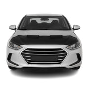 Haubenbra Steinschlagschutz für Hyundai Elantra AD 2015-2020 Schwarz Halb