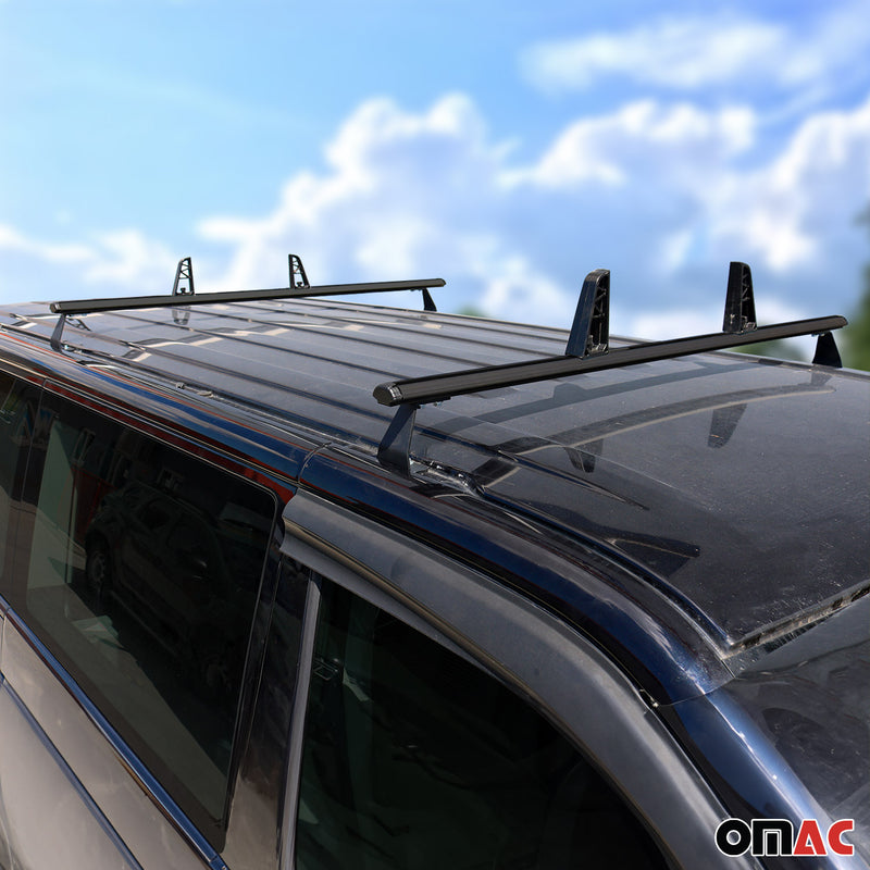 2x Dachträger + Leiterhalter Set für VW T5 Transporter Caravelle 2003-2015