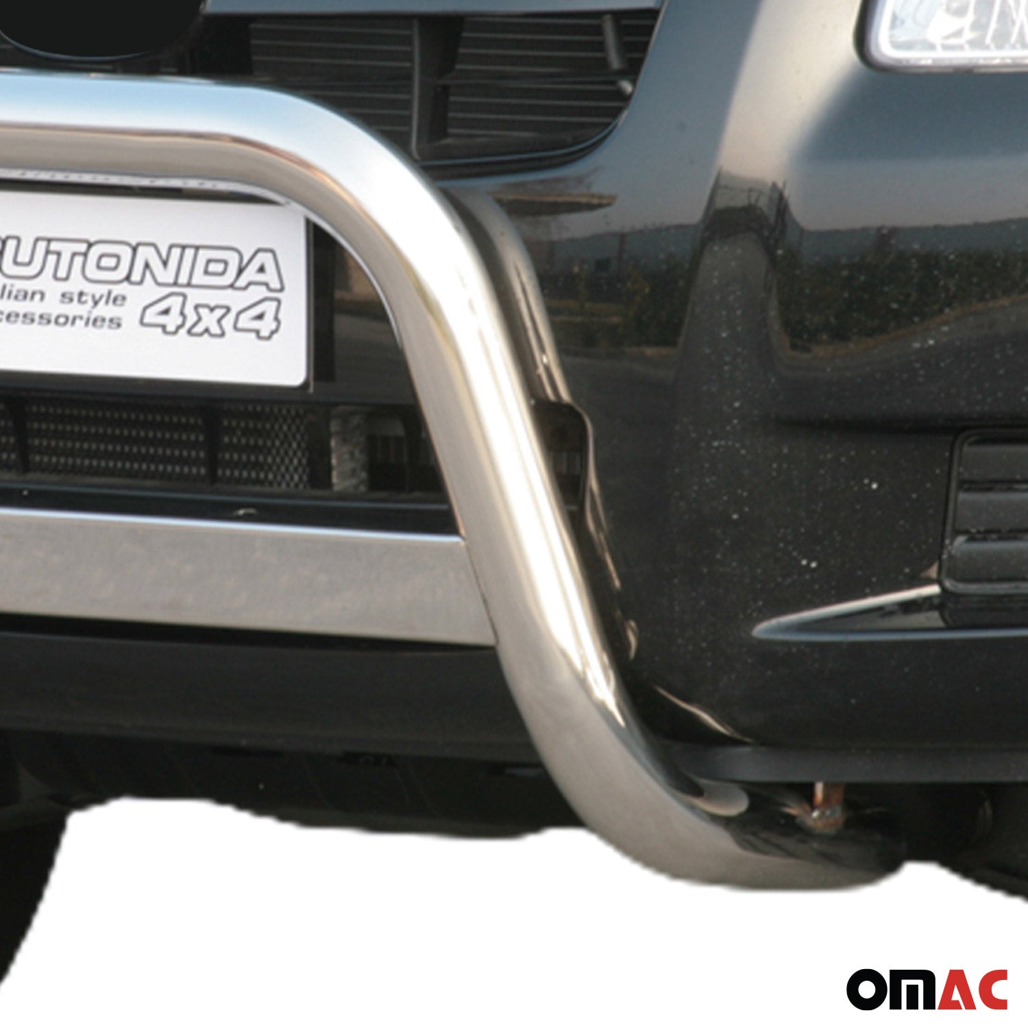 Frontbügel Frontschutzbügel für Mazda BT-50 2006-2012 ø63mm Stahl Silber Schutz