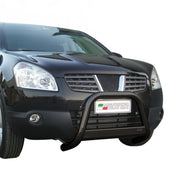 Frontbügel Frontschutzbügel für Nissan Qashqai 2007-2010 ø63mm Stahl Schwarz